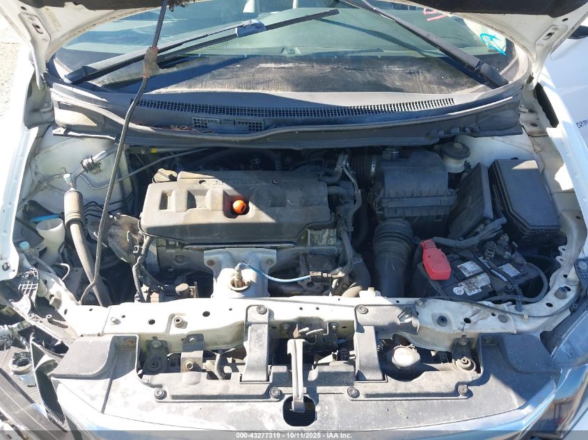 2012 Honda Civic Natural Gas VIN: 19XFB5F57CE002005 Lot: 43277319