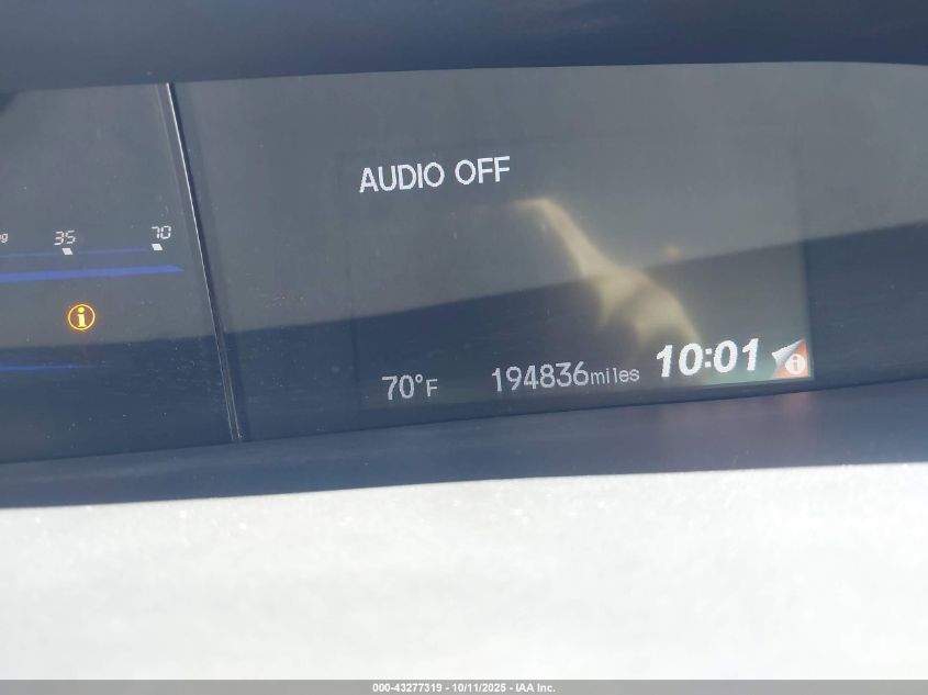 2012 Honda Civic Natural Gas VIN: 19XFB5F57CE002005 Lot: 43277319