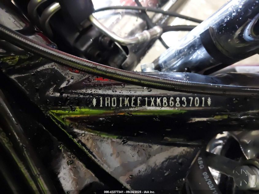 2019 Harley-Davidson Flhtk VIN: 1HD1KEF1XKB683701 Lot: 43277341