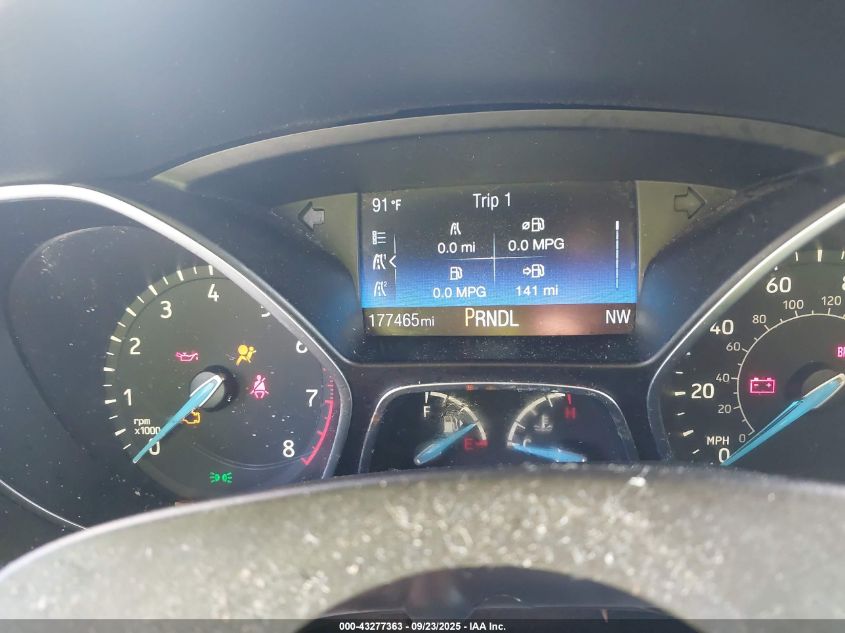 2016 Ford Focus Se VIN: 1FADP3F26GL289987 Lot: 43277363