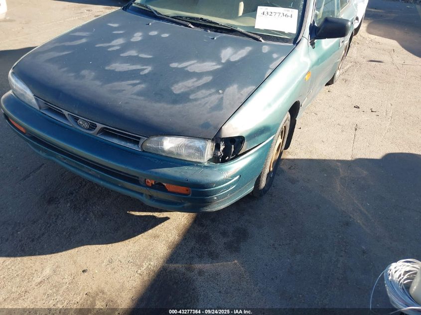 1996 Subaru Impreza L VIN: JF1GF4359TG813270 Lot: 43277364