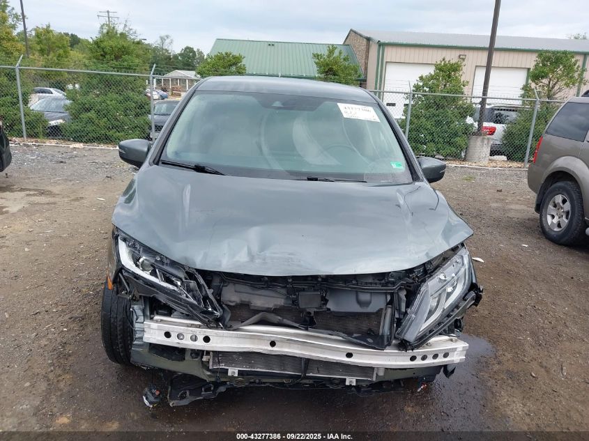 2018 Honda Odyssey Ex VIN: 5FNRL6H51JB093311 Lot: 43277386