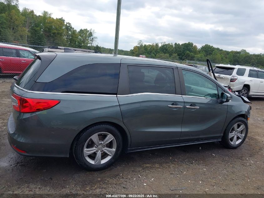 2018 Honda Odyssey Ex VIN: 5FNRL6H51JB093311 Lot: 43277386
