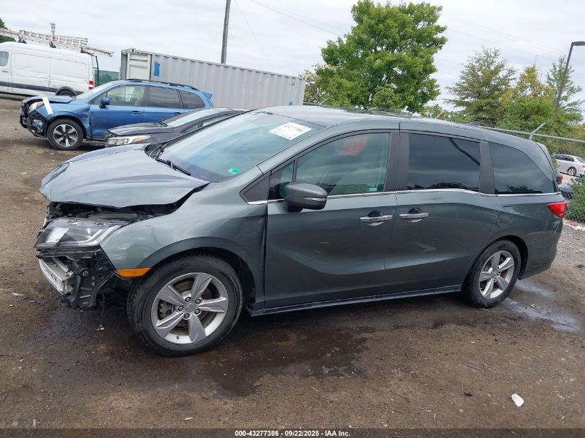2018 Honda Odyssey Ex VIN: 5FNRL6H51JB093311 Lot: 43277386