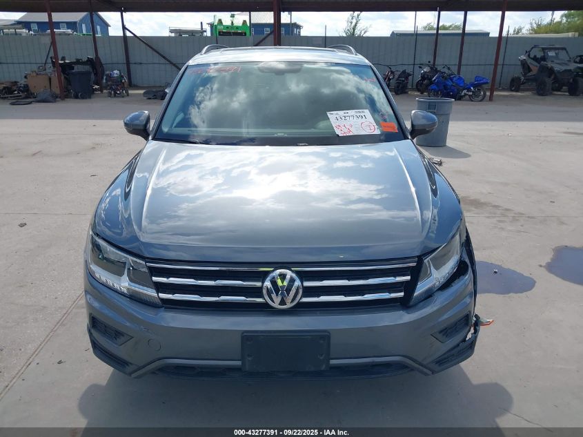 2021 Volkswagen Tiguan 2.0T Se/2.0T Se R-Line Black/2.0T Sel VIN: 3VV3B7AX2MM049992 Lot: 43277391