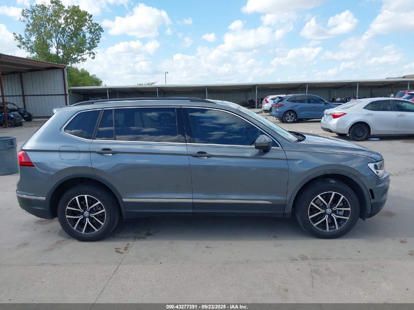 2021 Volkswagen Tiguan 2.0T Se/2.0T Se R-Line Black/2.0T Sel VIN: 3VV3B7AX2MM049992 Lot: 43277391