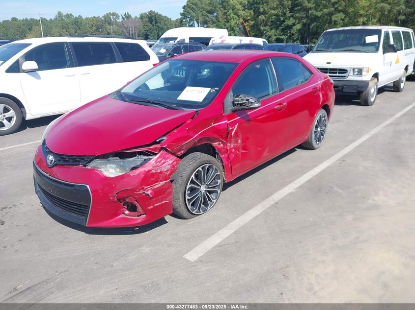 2015 TOYOTA COROLLA S PLUS - 2T1BURHEXFC471069