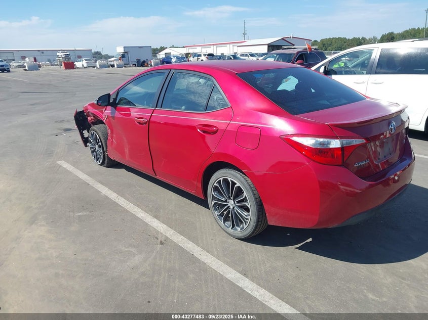 2015 TOYOTA COROLLA S PLUS - 2T1BURHEXFC471069