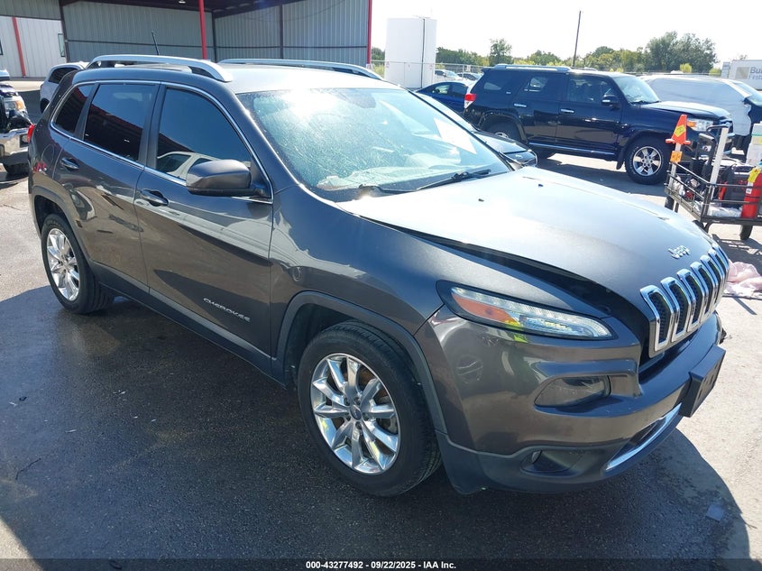 1C4PJLDB6GW200297 2016 Jeep Cherokee Limited auction photo 1