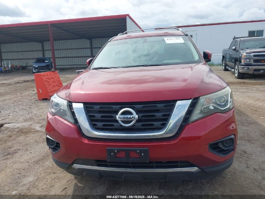 2017 Nissan Pathfinder S VIN: 5N1DR2MM1HC669464 Lot: 43277494