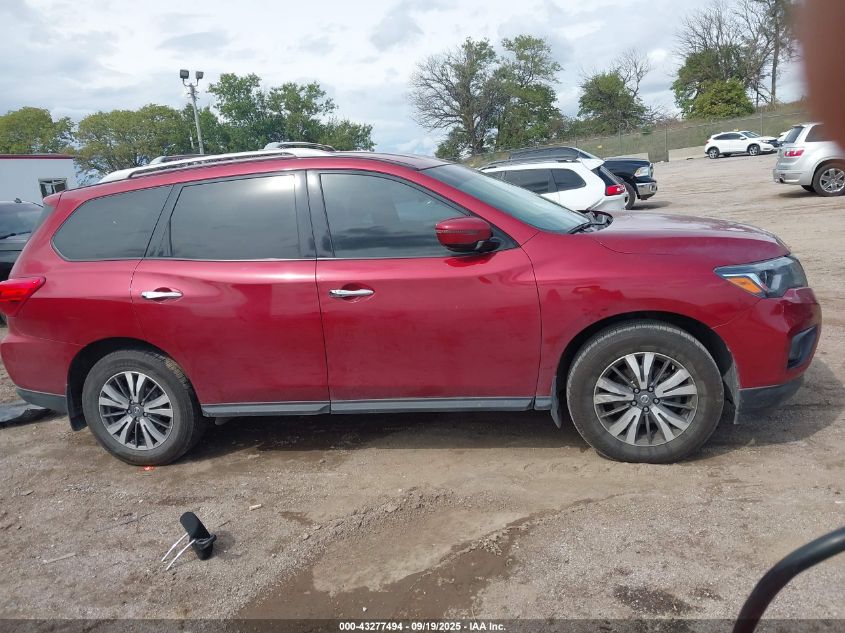 2017 Nissan Pathfinder S VIN: 5N1DR2MM1HC669464 Lot: 43277494