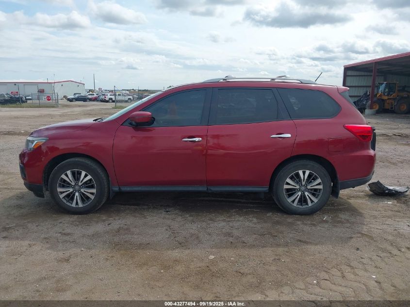 2017 Nissan Pathfinder S VIN: 5N1DR2MM1HC669464 Lot: 43277494