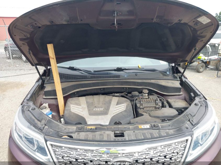 2014 Kia Sorento Sx V6 VIN: 5XYKWDA74EG433350 Lot: 43277505