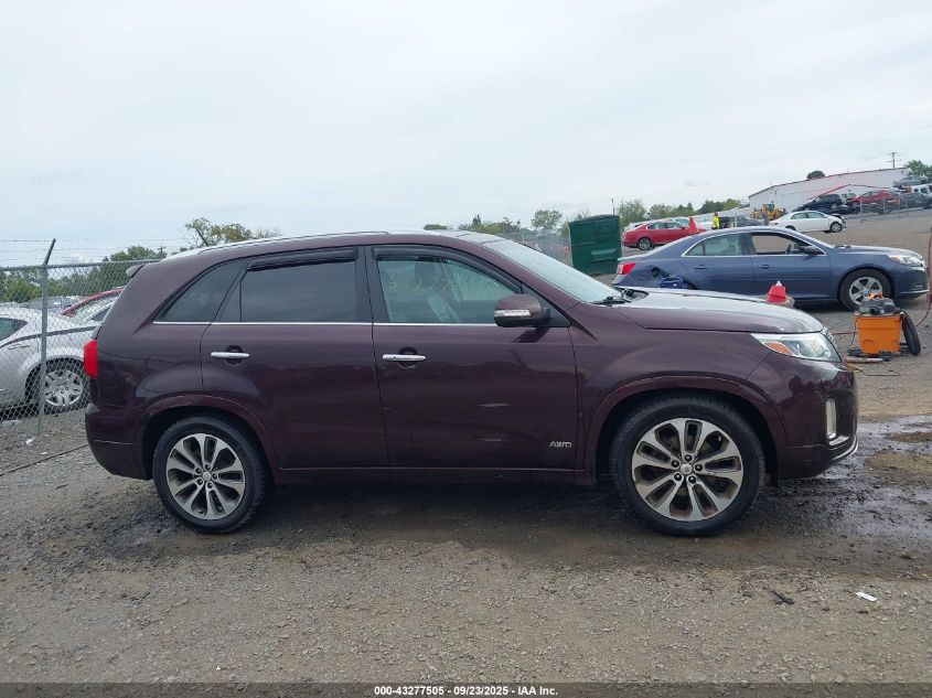 2014 Kia Sorento Sx V6 VIN: 5XYKWDA74EG433350 Lot: 43277505