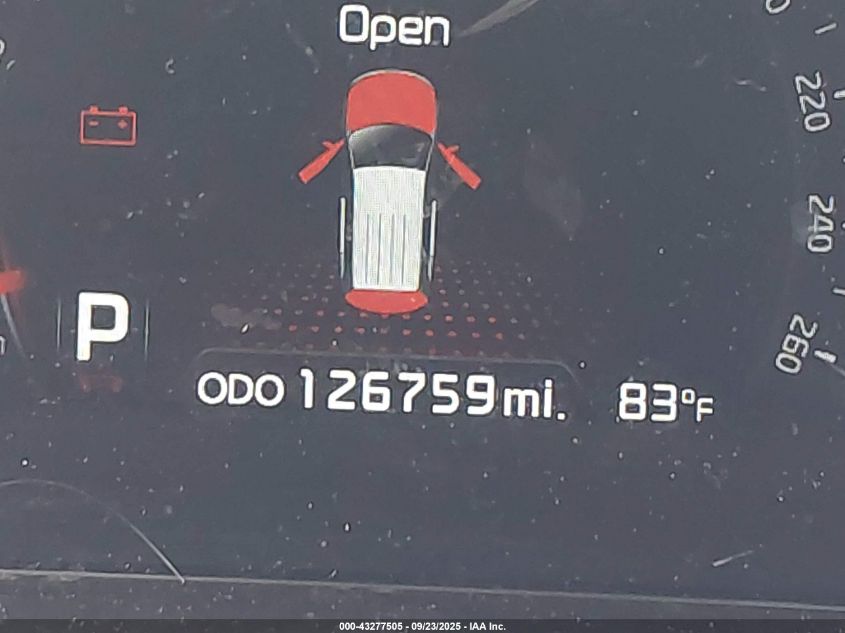 2014 Kia Sorento Sx V6 VIN: 5XYKWDA74EG433350 Lot: 43277505