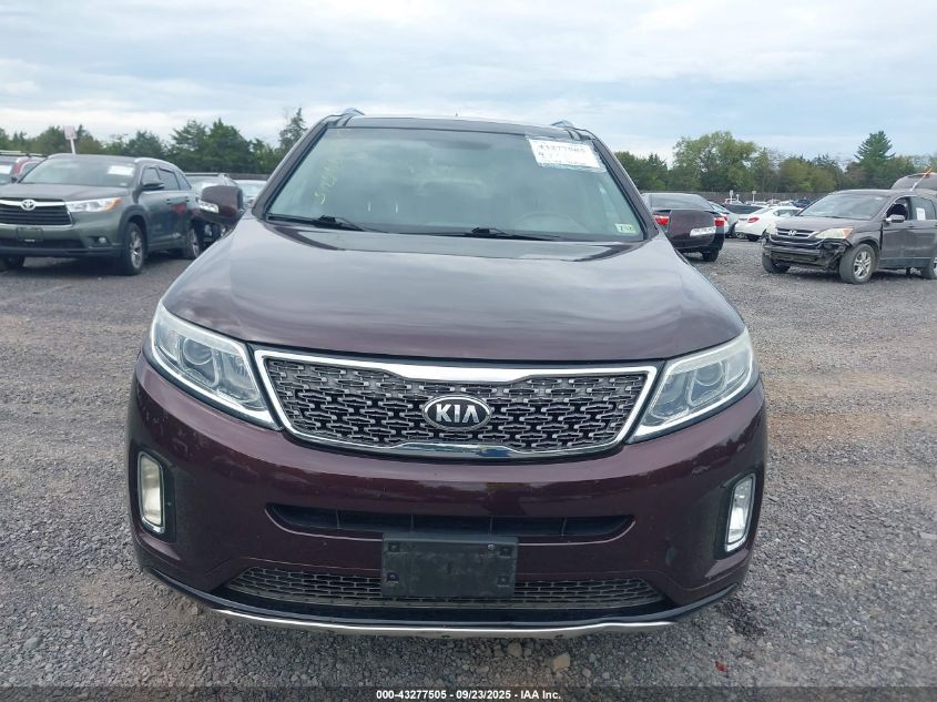 2014 Kia Sorento Sx V6 VIN: 5XYKWDA74EG433350 Lot: 43277505