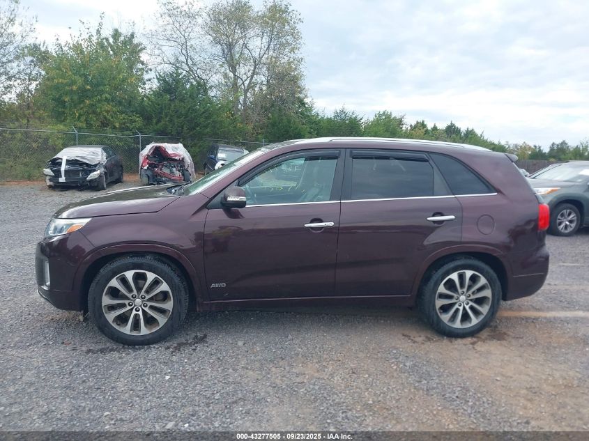 2014 Kia Sorento Sx V6 VIN: 5XYKWDA74EG433350 Lot: 43277505