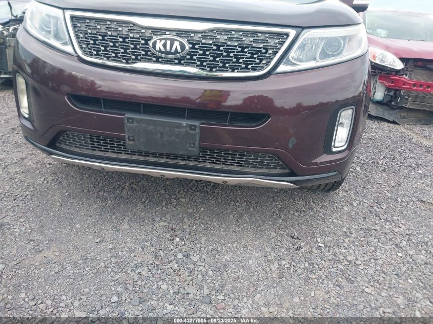 2014 Kia Sorento Sx V6 VIN: 5XYKWDA74EG433350 Lot: 43277505