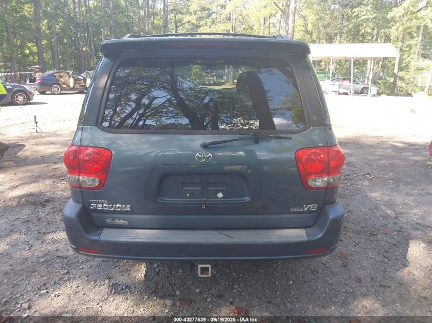 2006 Toyota Sequoia Limited V8 VIN: 5TDZT38AX6S270727 Lot: 43277539