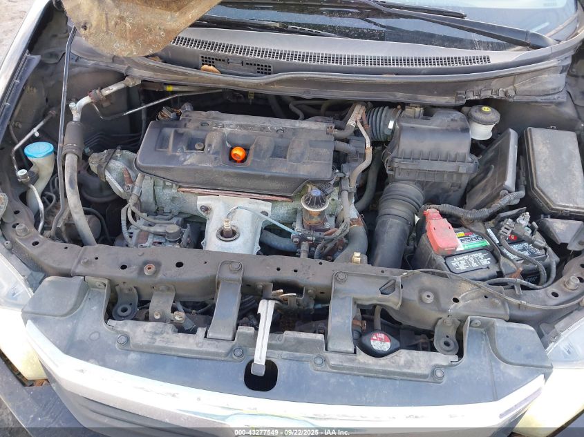 2012 Honda Civic Lx VIN: 2HGFB2F48CH112363 Lot: 43277549