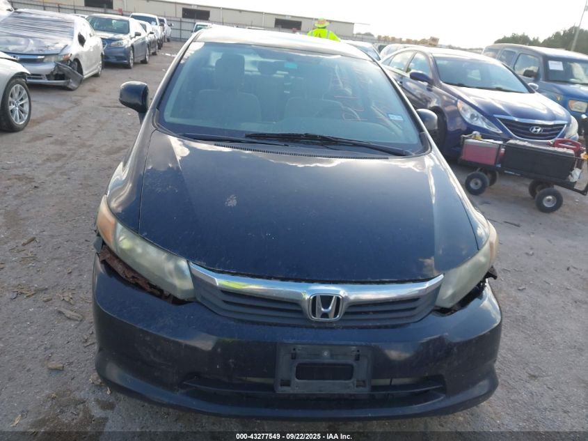 2012 Honda Civic Lx VIN: 2HGFB2F48CH112363 Lot: 43277549