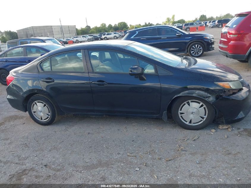 2012 Honda Civic Lx VIN: 2HGFB2F48CH112363 Lot: 43277549