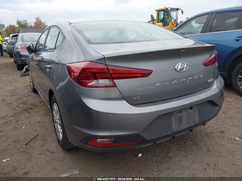 2019 HYUNDAI ELANTRA SE - 5NPD74LF4KH497077