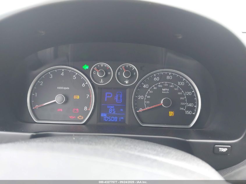 2009 Hyundai Elantra Touring VIN: KMHDC86E59U031434 Lot: 43277577