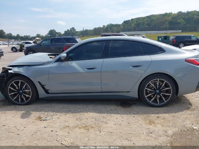 2023 BMW I4 Edrive40 VIN: WBY73AW03PFN60829 Lot: 43277593