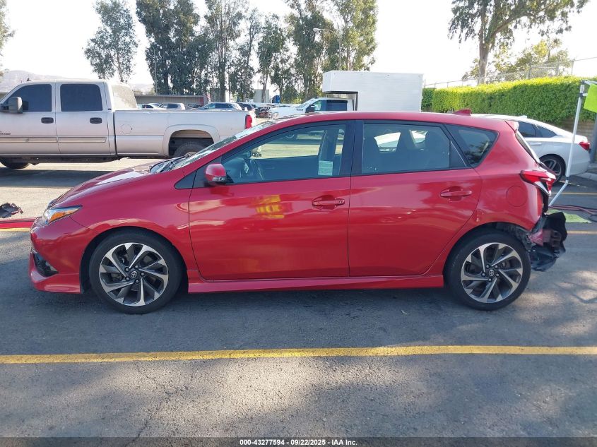 VIN: JTNKARJE8GJ507832 SCION IM 2016 RED Photo 15