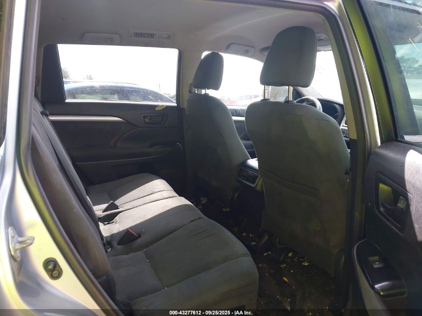 2014 Toyota Highlander Le VIN: 5TDZARFH0ES008867 Lot: 43277612