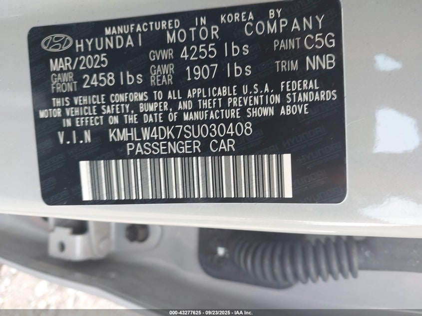 2025 HYUNDAI ELANTRA N - KMHLW4DK7SU030408