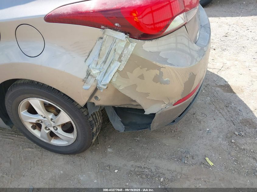 2014 Hyundai Elantra Se VIN: 5NPDH4AE8EH523210 Lot: 43277645