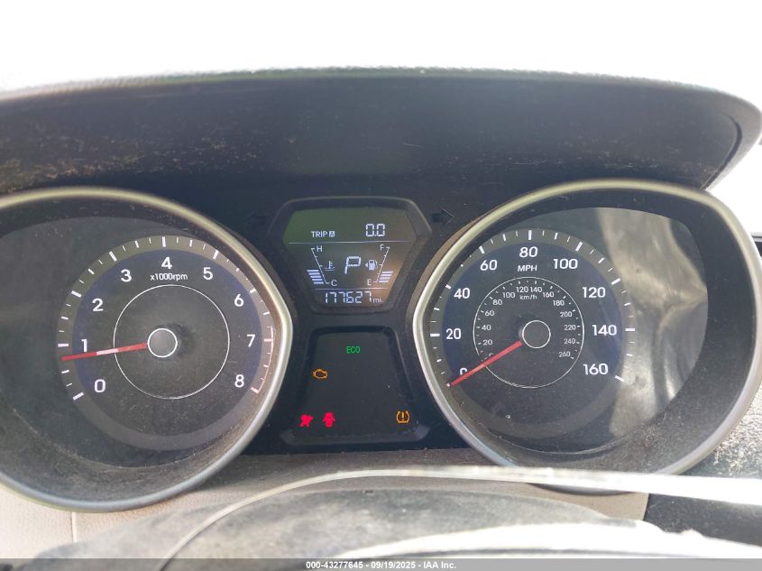 2014 Hyundai Elantra Se VIN: 5NPDH4AE8EH523210 Lot: 43277645