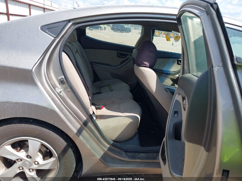 2014 Hyundai Elantra Se VIN: 5NPDH4AE8EH523210 Lot: 43277645