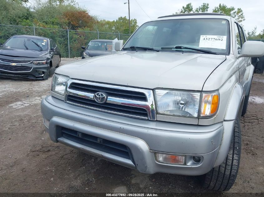 1999 Toyota 4Runner Limited V6 VIN: JT3HN87R4X0240710 Lot: 43277692