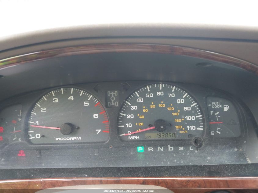 1999 Toyota 4Runner Limited V6 VIN: JT3HN87R4X0240710 Lot: 43277692