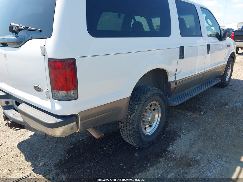 2003 Ford Excursion Xlt VIN: 1FMNU40S73EA49833 Lot: 43277750
