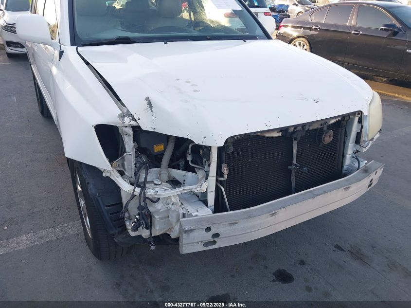 2007 Toyota Highlander V6 VIN: JTEHP21AX70198562 Lot: 43277767