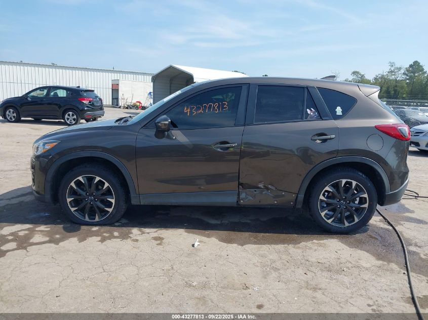 2016 Mazda Cx-5 Grand Touring VIN: JM3KE4DY6G0607362 Lot: 43277813