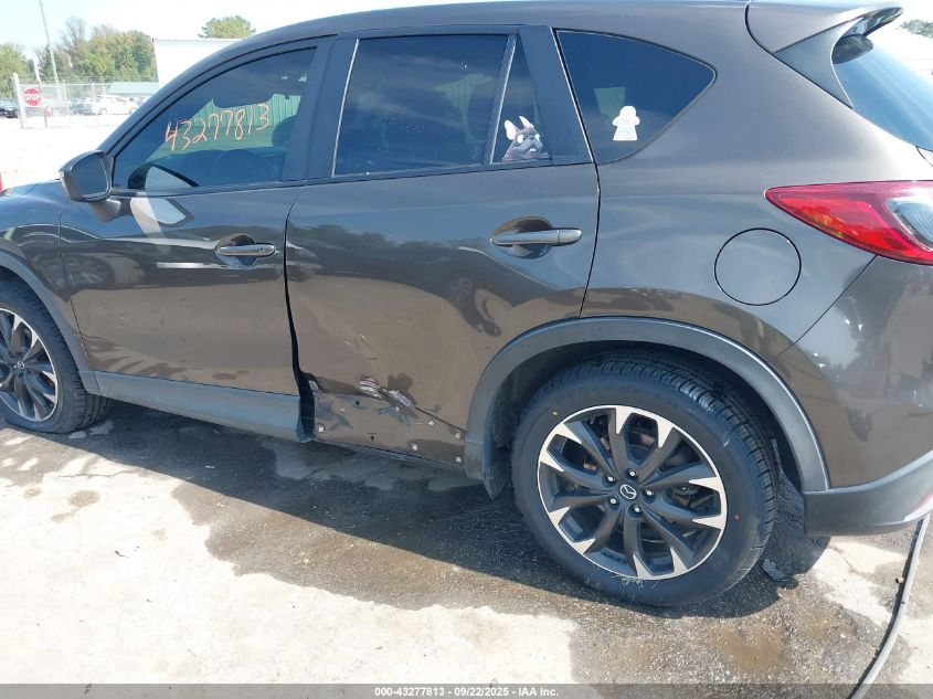 2016 Mazda Cx-5 Grand Touring VIN: JM3KE4DY6G0607362 Lot: 43277813