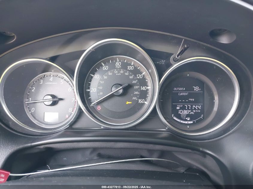 2016 Mazda Cx-5 Grand Touring VIN: JM3KE4DY6G0607362 Lot: 43277813