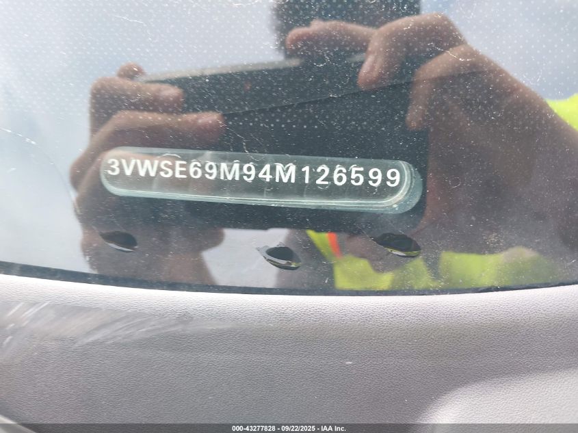 2004 Volkswagen Jetta Gli 1.8T/Gls 1.8T VIN: 3VWSE69M94M126599 Lot: 43277828