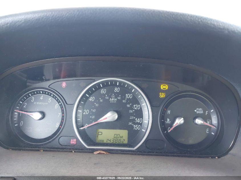 2008 Hyundai Sonata Gls VIN: 5NPET46C28H372590 Lot: 43277829