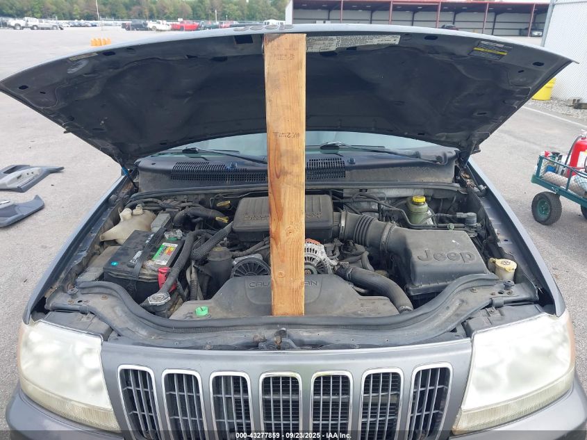 2002 Jeep Grand Cherokee Overland VIN: 1J8GW68J82C154138 Lot: 43277859