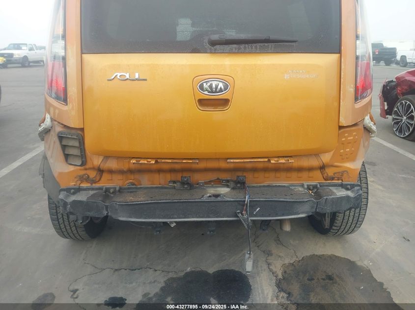 2011 Kia Soul + VIN: KNDJT2A27B7239367 Lot: 43277895