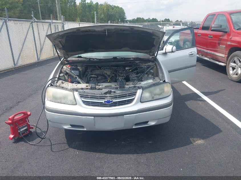 2003 Chevrolet Impala VIN: 2G1WF52E539145150 Lot: 43277903
