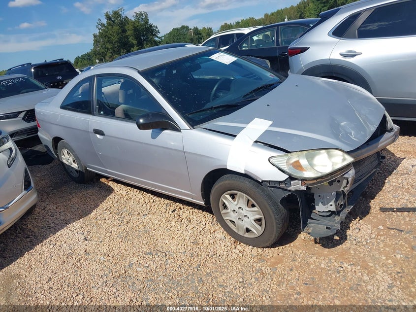 1HGEM21195L033616 2005 Honda Civic Vp auction photo 1
