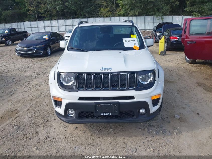 2020 Jeep Renegade Latitude 4X4 VIN: ZACNJBBB3LPM02863 Lot: 43277928