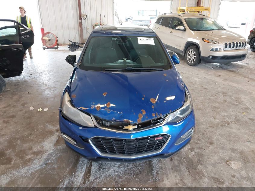 2017 Chevrolet Cruze Lt Auto VIN: 3G1BE6SM5HS612656 Lot: 43277975